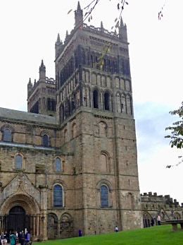 England, Durham Cathedral tower