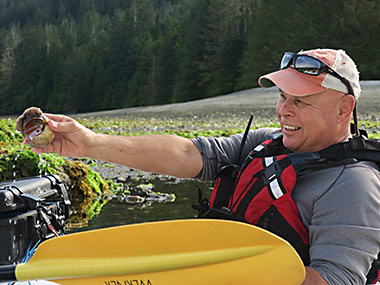 Haida Gwaii kayak expedition owner Grant Thompson