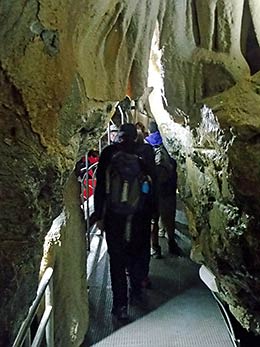 Czech Republic Punkva Caves second tunnel