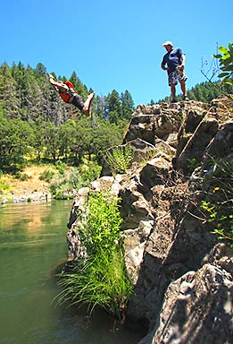 Rogue River free jump