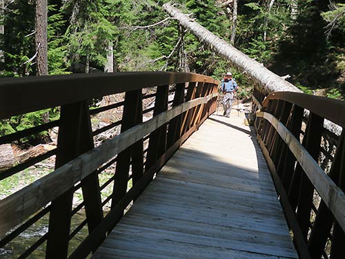 North Umpqua Trail bridge