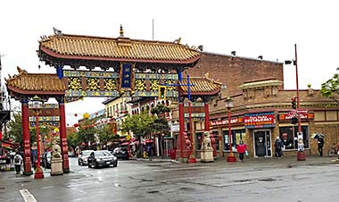 Entrance to Victoria Chinatown