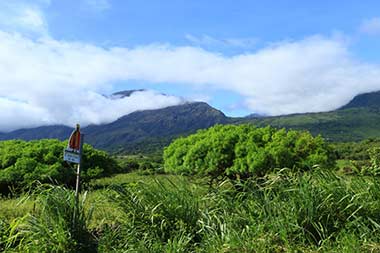 Hawaii Haleakala view from Pilani Highway