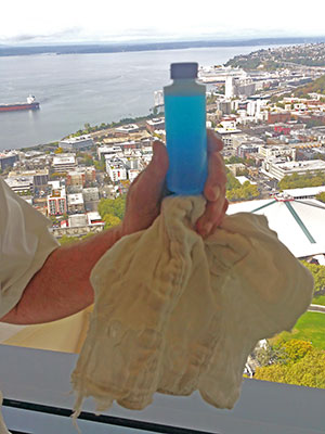 Space Needle "Halo" glass cleaner