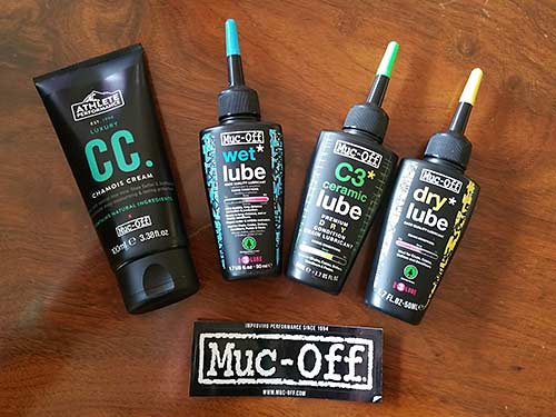 Muc-Off bike cleaning kit lubes