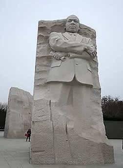 Martin Luther King, Jr. Stone of Hope statue