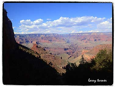 Grand Canyon Bright Angel  Trail view