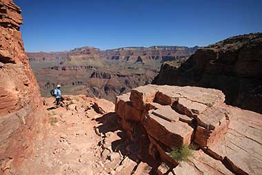 Grand Canyon South Kaibob Trail inner canyon