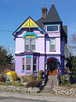 Painted house