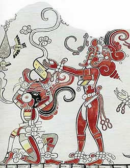 Guatemala San Bartolo mural