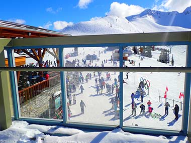Whistler-Blackcomb Roundhouse view