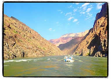 Grand Canyoon rafting, side canyons