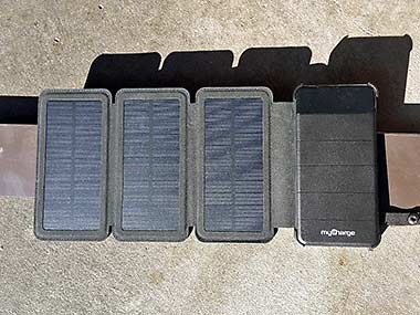 myCharge sun charger