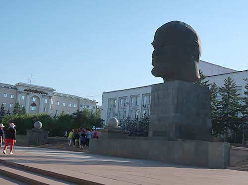 Ulan-Ude Lenin head statue