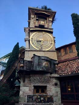 Tbilisi Marionette Theatre clocktower
