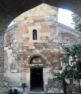 Republic of Georgia Tbilisi, oldest church Anchiskhati Basilica 