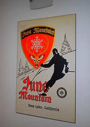 June Mountain poster