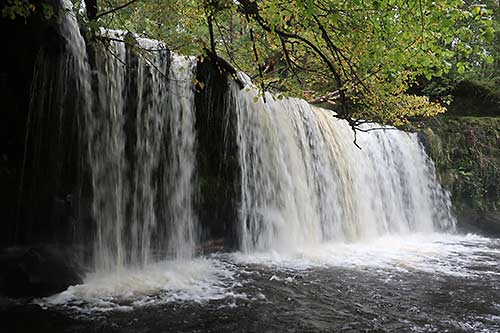 Sgwd yr Eira Falls in Wales