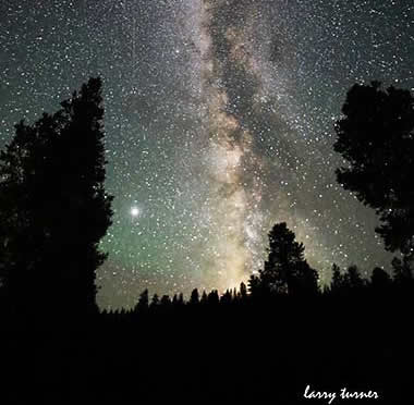 Oregon starry night