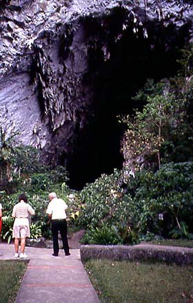 Guacharo Cave entrance