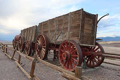 Death Valley National Park borax wagons