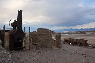 Death Valley National Park Borax Works wagons