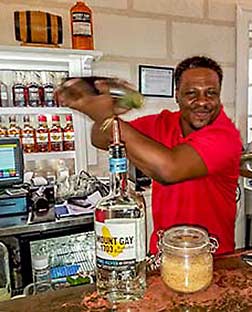 Barbados bartender