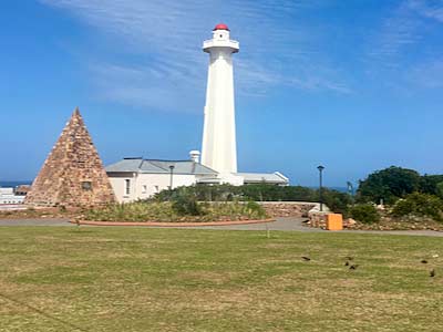 South Africa Port Elizabeth Pyramid in Donkin Reserve