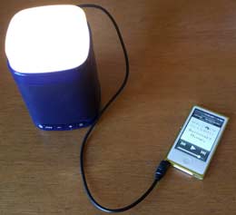 iLive portable light/speaker