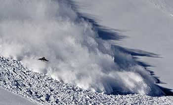 Skier caught in avalanche