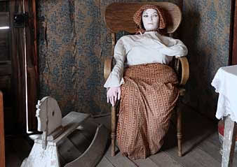 Fort Rock Museum child's doll
