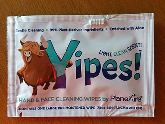 Plane Aire hand sanitizers Yipes