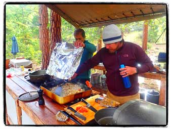 Lunch on the Upper Klamath River