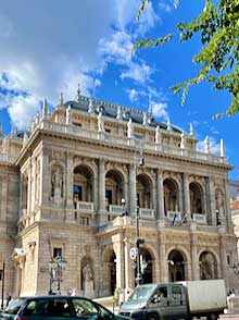 Budapest’s Magyar Állami Operaház.