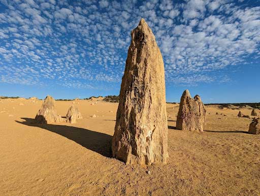 Pinnacle rocks, western Australia