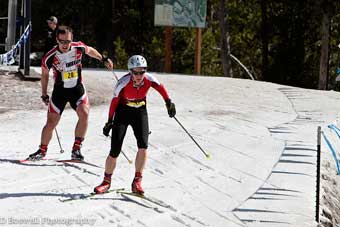 Pole, Pedal, Paddle Nordic skiers