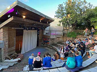 Pump House Amphitheater - and the Pump House Theatre