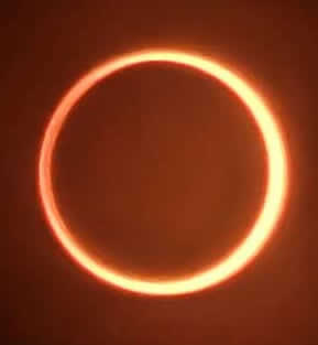 2023 Annualar eclipse seen from Klamath, Oregon