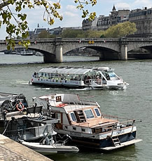 Batobus on the River Seine 