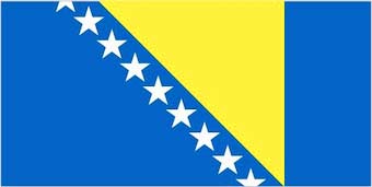 The Flag of Bosnia and Herzegovina