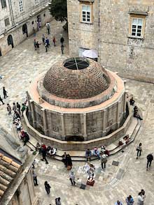 Dubrovnik rooftop view