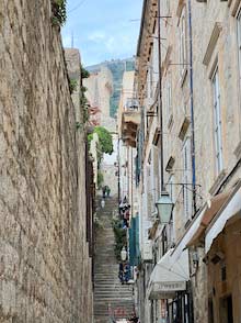 On the Streets of Dubrovnik