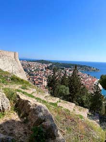 Fortress Hvar and the view from the island’s peak