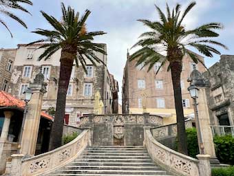 Entrance to Korčula’s old town