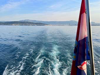 Setting sail for Zadar