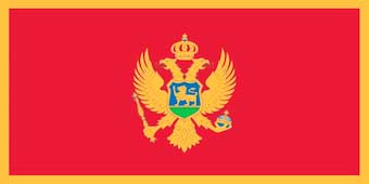 The Flag of Montenegro