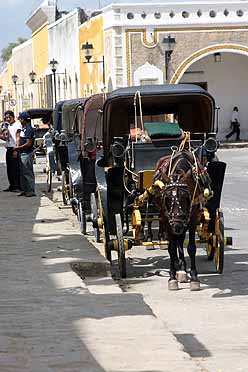 Izamál’s taxis