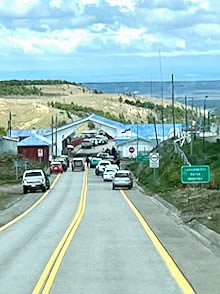 Patagonia, border station