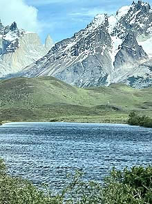 Patagonia, Torres del Paine lake