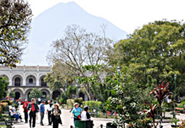 La Antigua’s Main Plaza